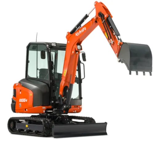 Minibagger KX30 3,2to mieten bei Baumaschinenverleih MALI